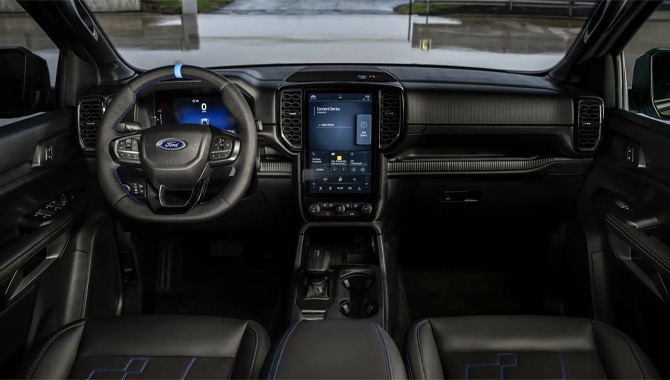 All-New Ford Ranger MS-RT - Interior